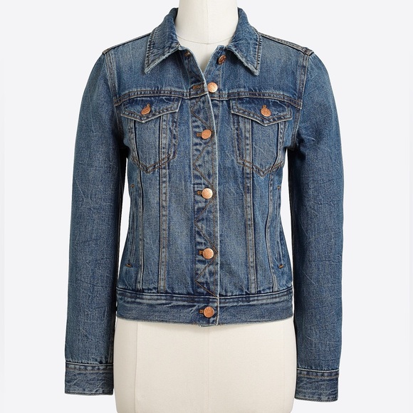 J. Crew Jackets & Blazers - J. Crew • Classic Denim Jacket